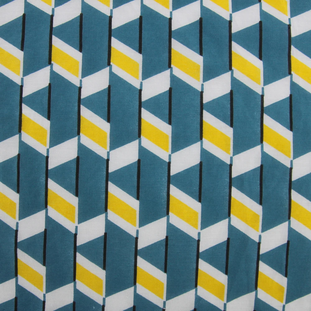 Супер мягкая Красивая хлопковая ткань с принтом 30% шелк 70% хлопок для юбки очень легкая