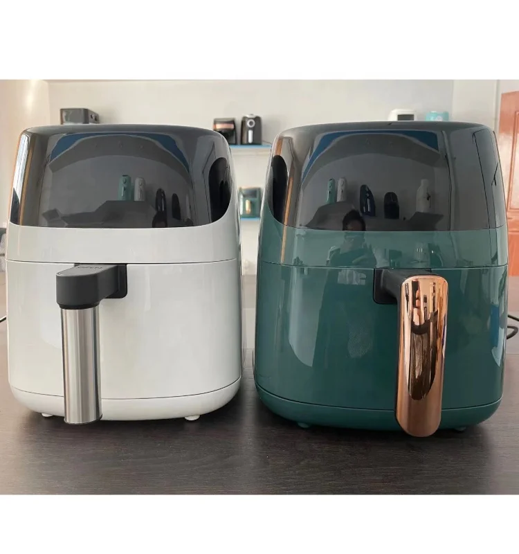 2021 new high quality 5.0-8.0L compact air fryer oil free deep fryer