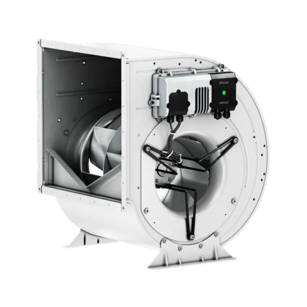 Free Standing Duct Fan, D3G310-GG05-01, Aluminum - detail 2
