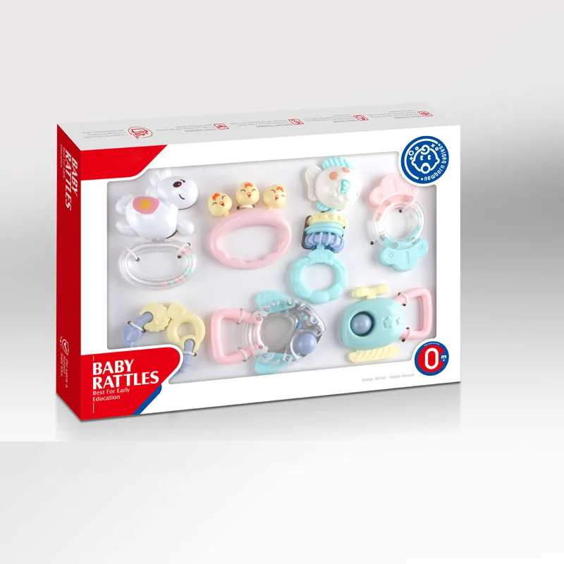 Разные формы, игрушки-колокольчики для звонков, Набор детских погремушек, силиконовые пластиковые погремушки для прорезывания зубов, игрушки для младенцев, подарок