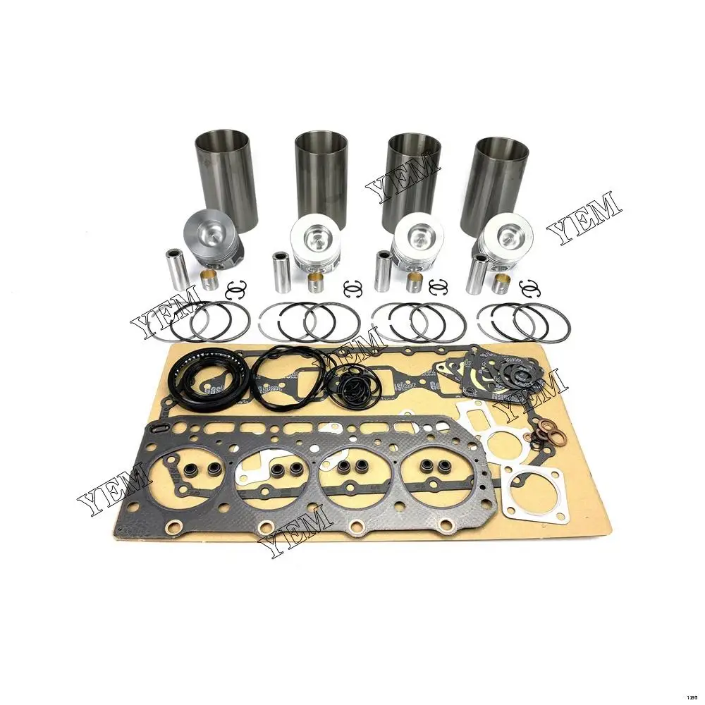 4TNA78 Overhaul Kit With Cylinder Piston Ring Liner Gasket Set for Yanmar