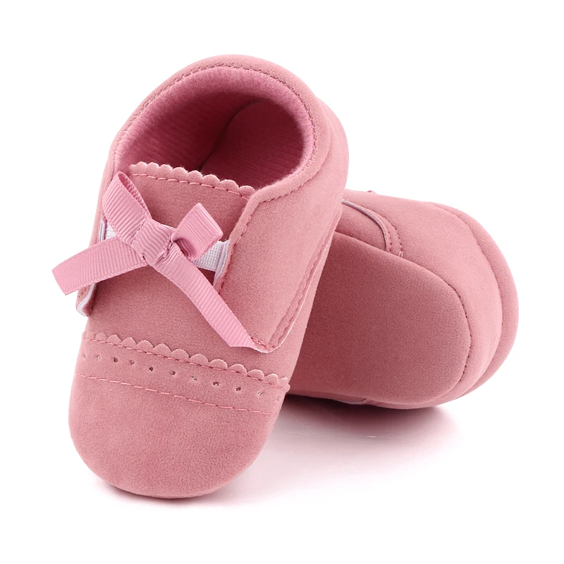 2022 Fashion Solid Color New Girls Baby Moccasins factory