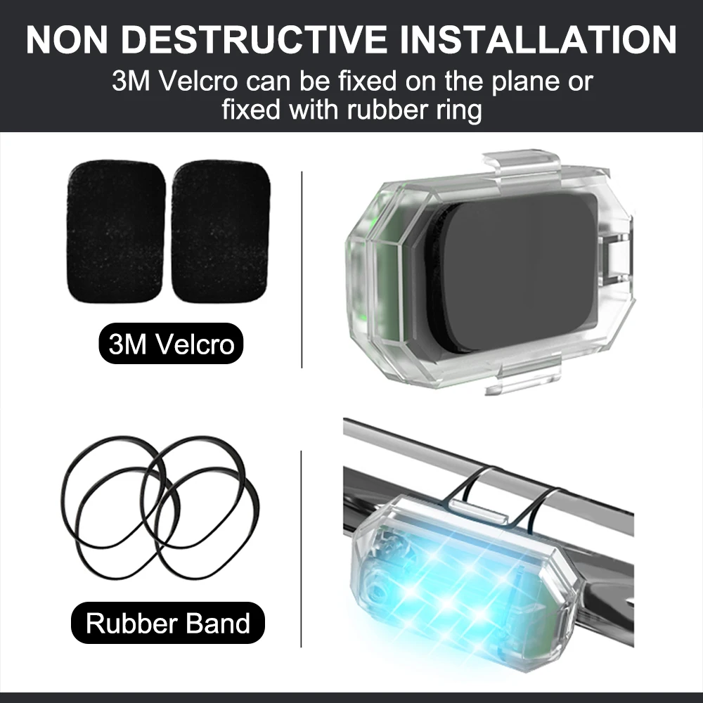PEL LED Universal 7 Colors Signal Flash Light Indicator