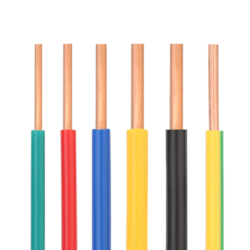 Wdz-byj 450/750v Lsoh/lszh Electrical Cable Wire Conductor ZHONGYI Copper Core Copper Insulated Electric Cables and Wires PVC