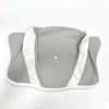 funda de almohada gris