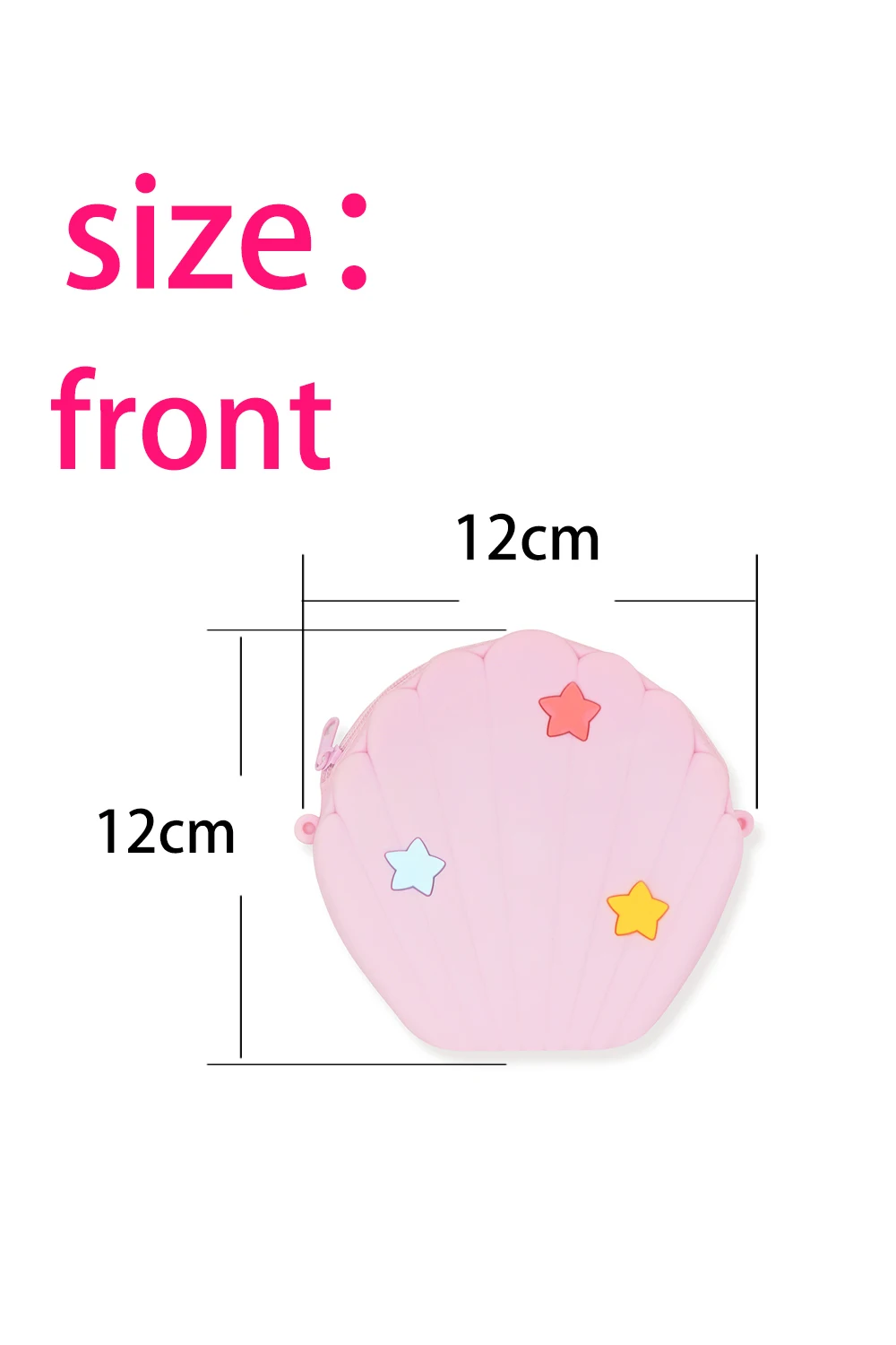2021 new Fashion Girls shell Mini Money Bag Lovely Cute Cartoon Pouch Women Small Wallet Soft Silicone Coin Purse