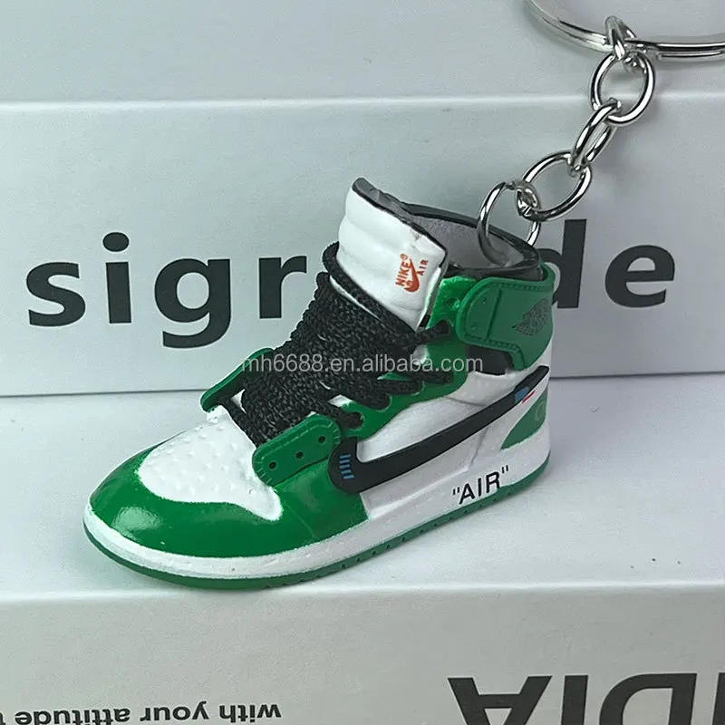 Promotional Keychain 3d Mini Shoe Model Running Gym Tennis Shoes ...