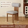Tapicería de terciopelo gris con bucle, madera maciza de grado FAS.