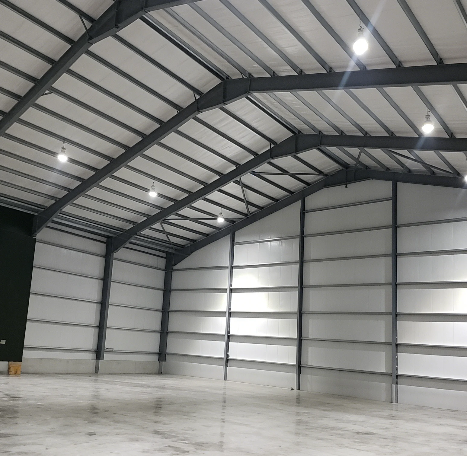 SHARBON Prefabricated Industrial Steel Frame Warehouse Hot-dip Galvanized Modern Design 1 Year Warranty 50 Years Service Life