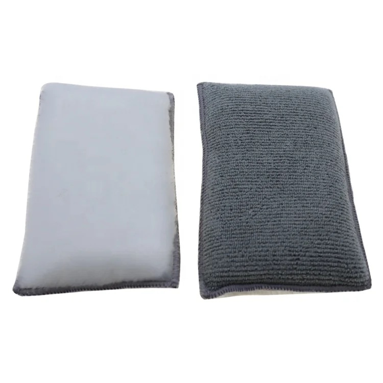 Soft Microfiber Applicator Car Detailing Sponge Popular Two Sides