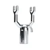 Tête de fourche à vêtements classique en alliage d'aluminium