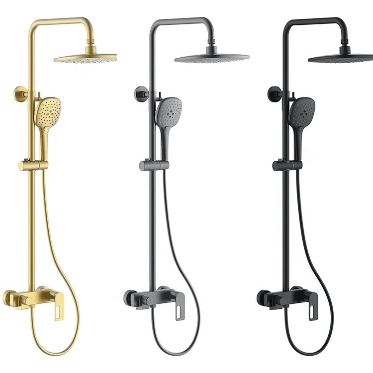 Wall Mounted Mixer Shower Head,Luxury Bath Shower Mixer And Shower