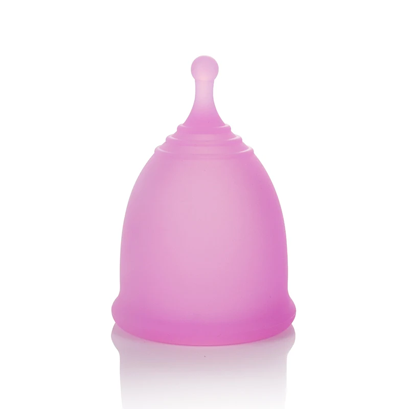 High Quality Female Period Menstrual Cup Medial Grade Silicone Cup Menstrual Cup factory