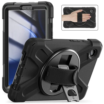 Full-Body Hybrid 360 rotating Kickstand Tablet Case For Samsung Galaxy Tab A9 8.7inch SM-X110 X115 X117 2023