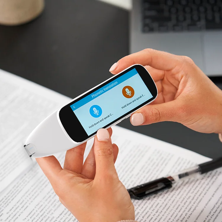 Переводная ручка для языка машина обучения цифровому сенсору считывание транслера с большим экраном Parlante Intiligente Tradutor De Voz