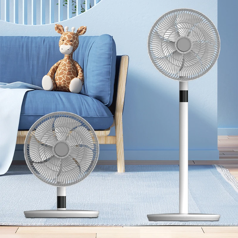 2025 New Floor Air Circulation Fan With Remote Control Household Electric Standing Floor Cooling Ventilation Fan