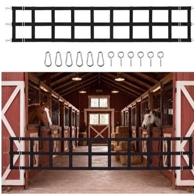 Stable Safety Barriers Horse-Stable Protective Fencing Livestock Partition Nets Pastures Large-Scale Equine Farm Polyester Model