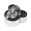 Juego de cestas colgantes lisas con forma de Mickey Mouse plateadas de 5 piezas