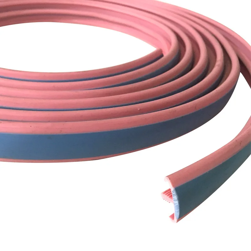 Multiple Colors Different Sizes Silicone Gap Cover Strip T Mould Edge Banding PVC Trim Seal