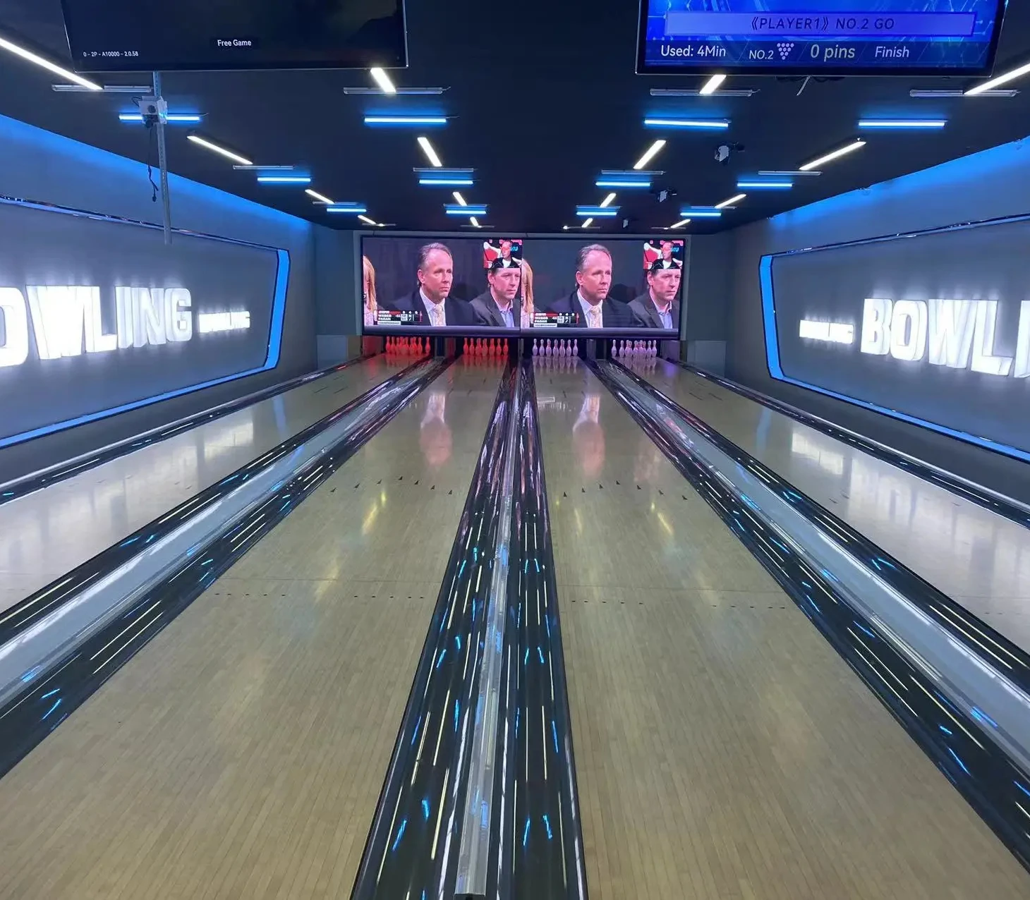 Premium New Bowling Lanes Alley Equipment With Tenpin String Pinsetter ...