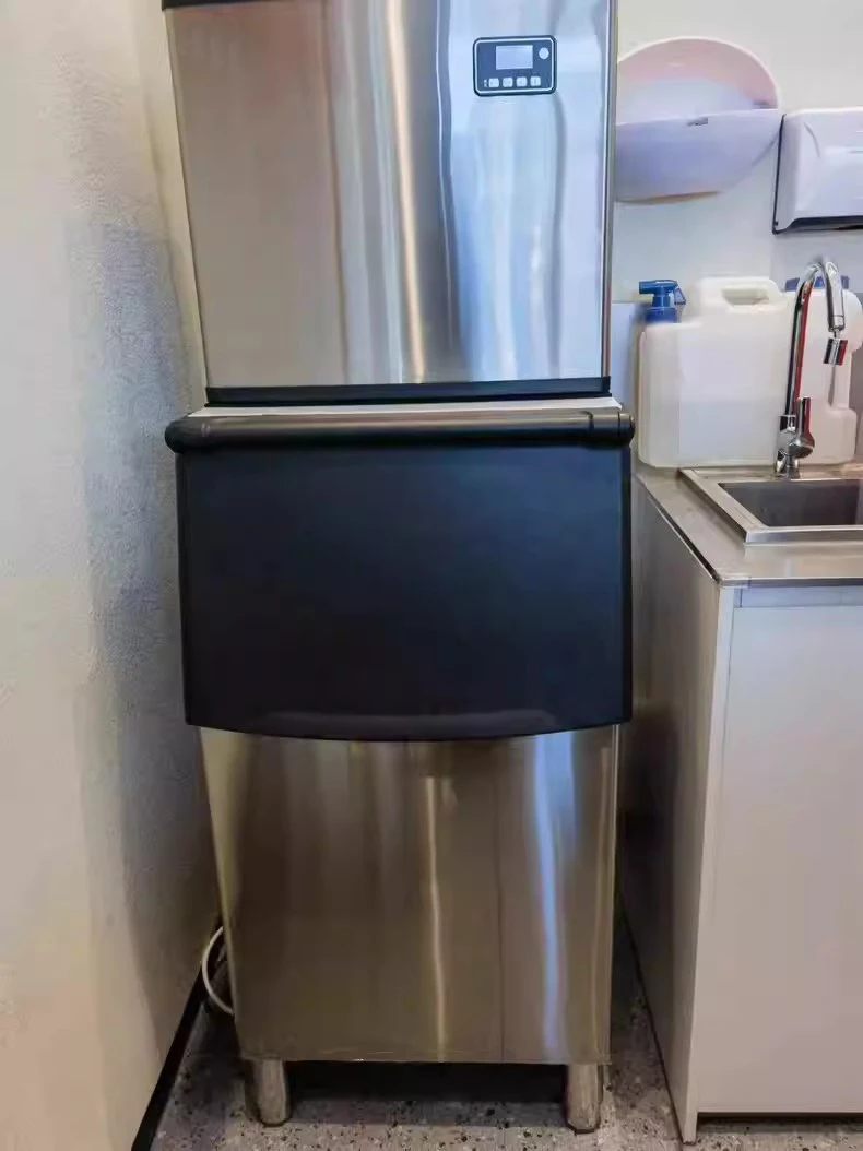 業務用製氷機 350kg 角氷ブロック製造機 110-240V 940W 大型スクエア