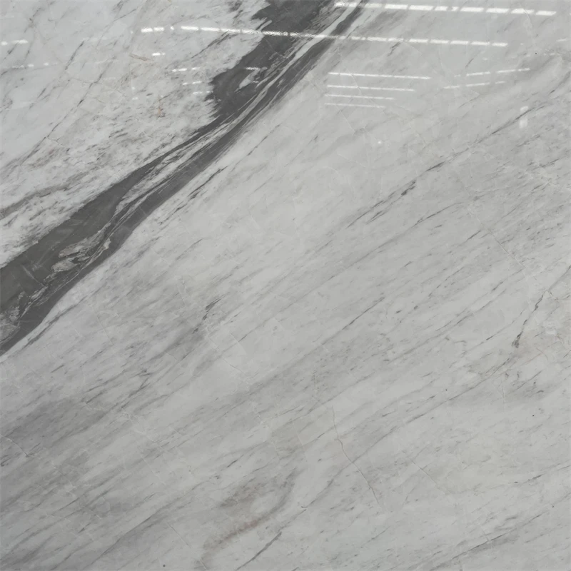 product hot sale natural snow white marble slab for villa wall tiles white marble bathroom wall tiles decor-4