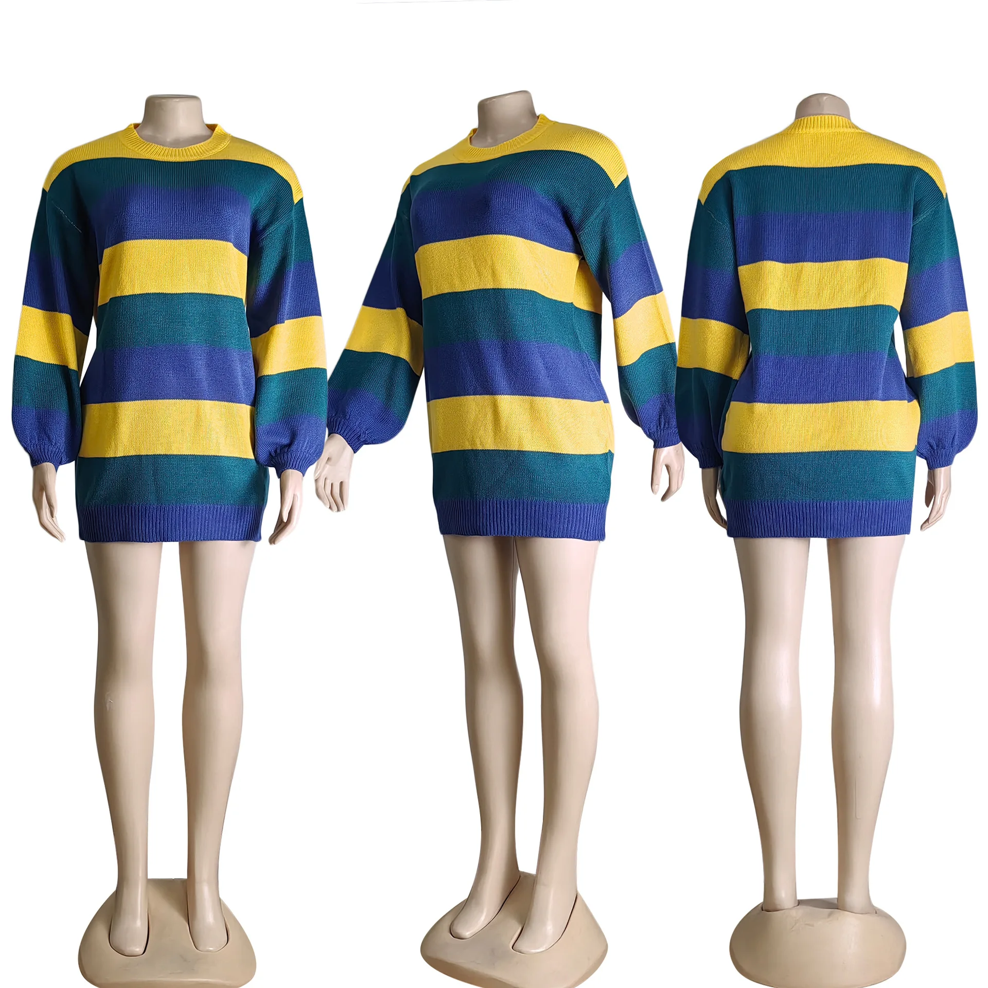 mardi gras striped sweater