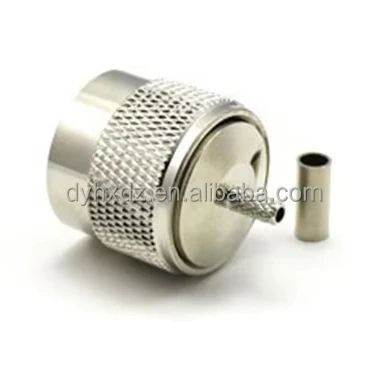 N Type 50ohm Brass Adapter N Female to N Jack 4 Hole Panel Mount Straight RF Coaxial