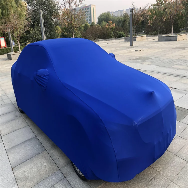 Under Car Cover Fleece Polyester Spandex Soft Strech Car Cover In Door