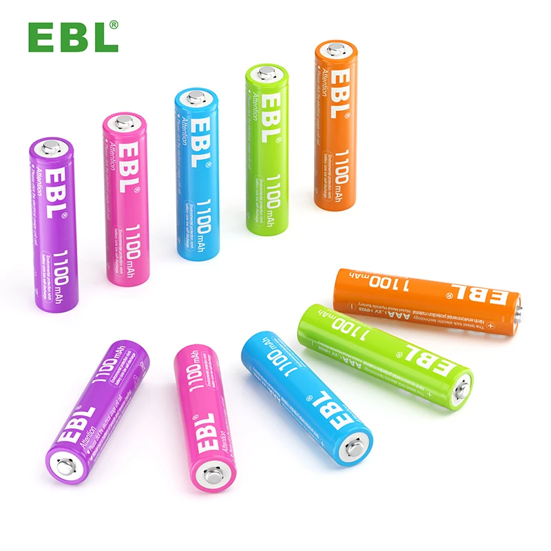 EBL New Design AA Rechargeable Batteries Best Battery