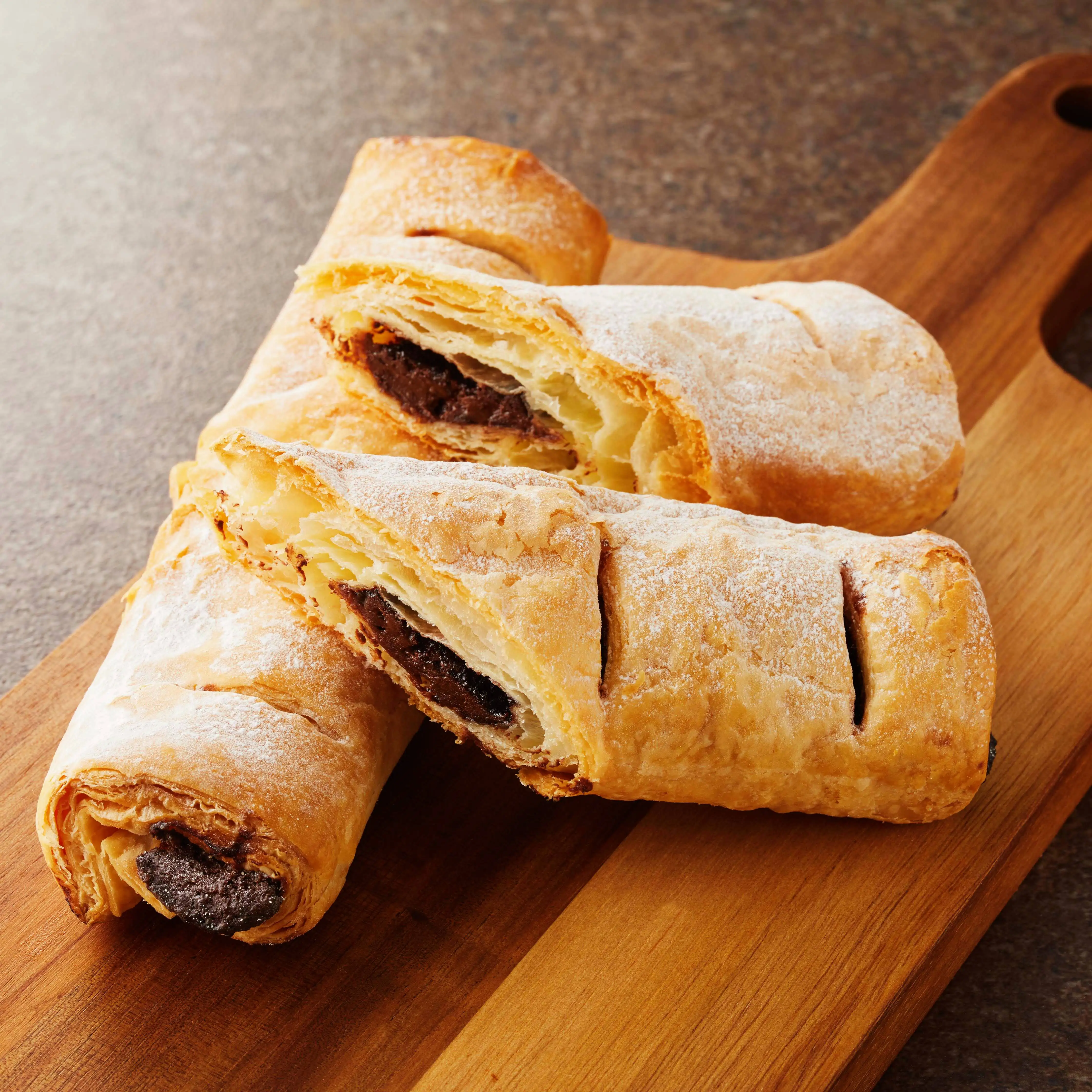 Начинка с шоколадом замороженный десерт поставляет оптом Замороженные фаст-фуды