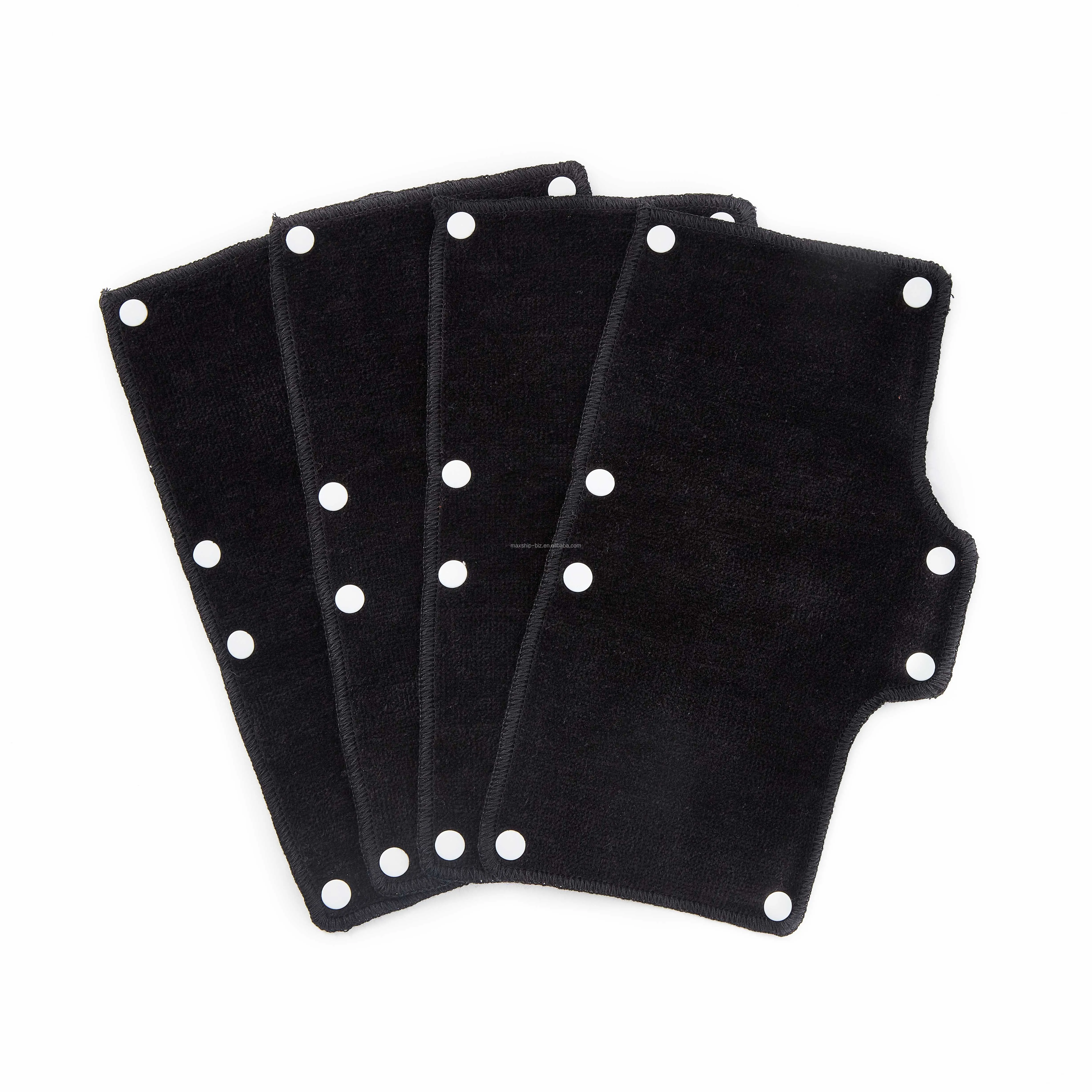 Cotton Washable Hard Hat Sweatband Reusable Snap On Liner And Sweat