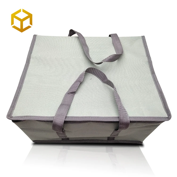 eco friendly aluminum cooler  thermal bag cooler shopping  Thick Insulation Food Delivery