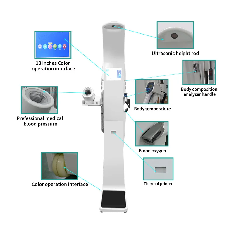 product electron supermarket digital printing floor weighing human height weight measurement scale-66