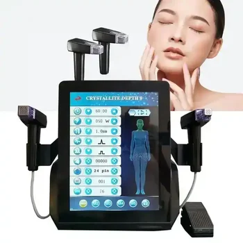 New Upgrade Micronee Radio Frequency RF Skin Tightening Machine 2 1 Face Body Lifting Scar Acne Treatment US/IT ABS Desktop
