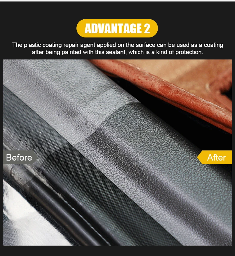 Высокоэффективное автомобильное резиновое пластиковое восстанавливающее покрытие, восстанавливающее жидкость для экстерьера автомобиля, разбрызгиватель с индивидуальным логотипом