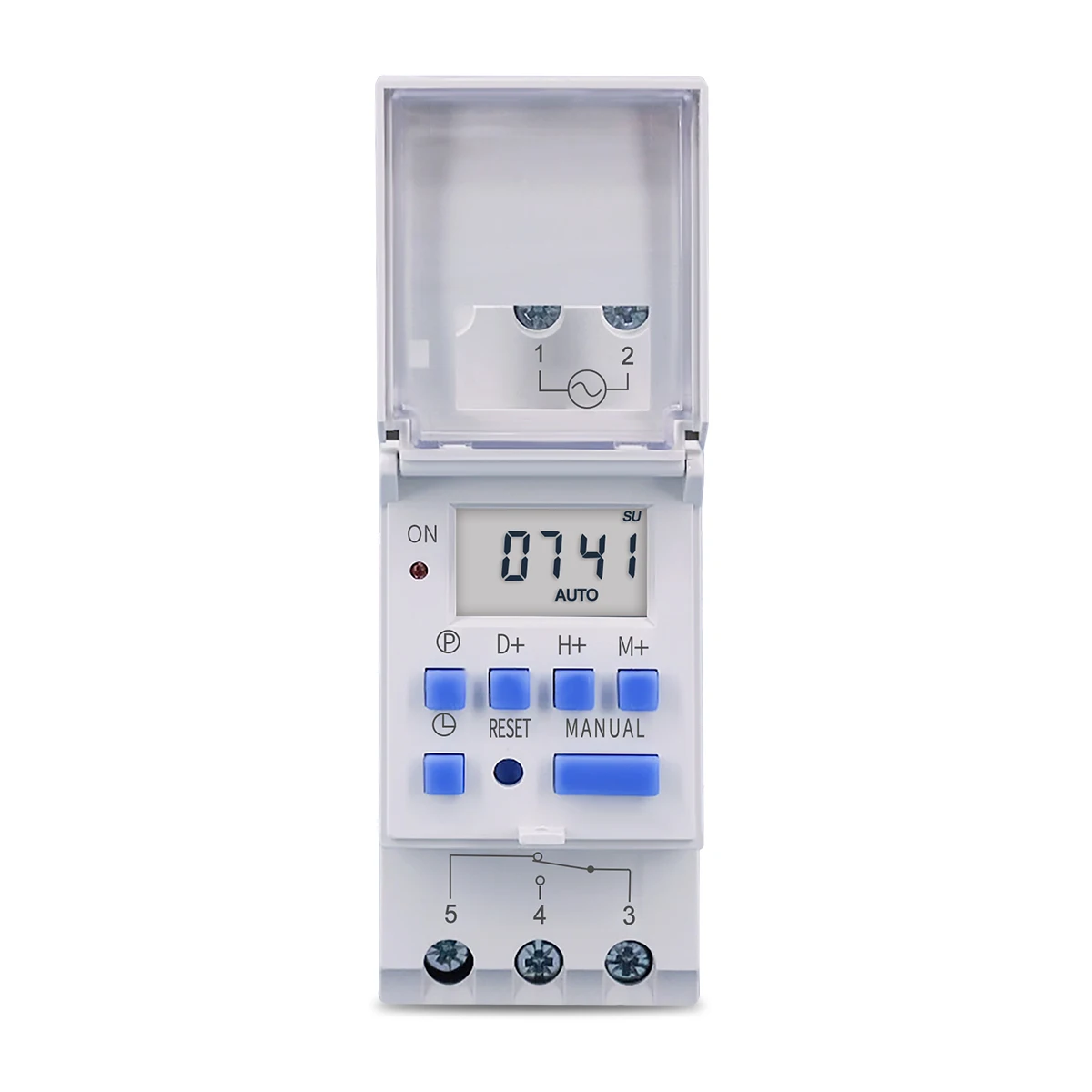 Temporizador Digital LCD Programable Semanal Programable Por