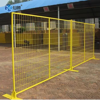 Hot Selling High Quality Canadian Removable Galvanized 3D Temporary Construction Fences Outdoor Temporary Fence Panels
