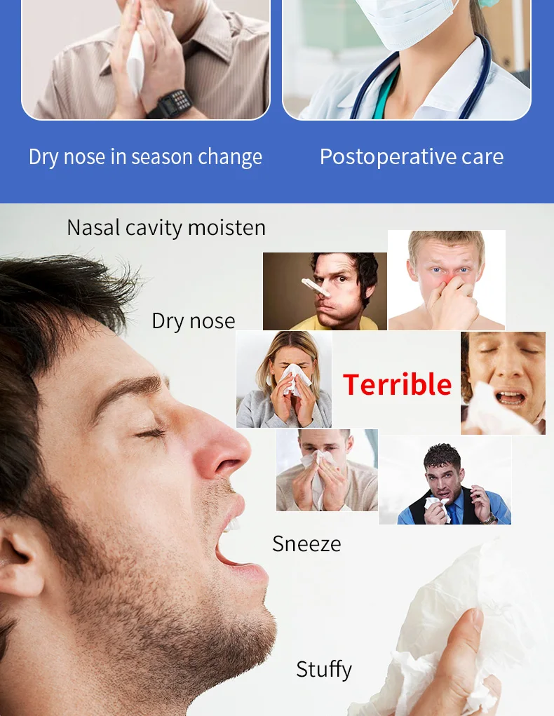 Rhinitis Spray Sinus Nose Sinusitis Treatment 5ml Seawater Nasal