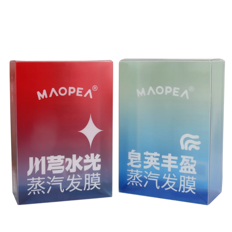 Custom Clear Plastic Acetate Box Pet Transparent Cube Box Frosted Pvc ...