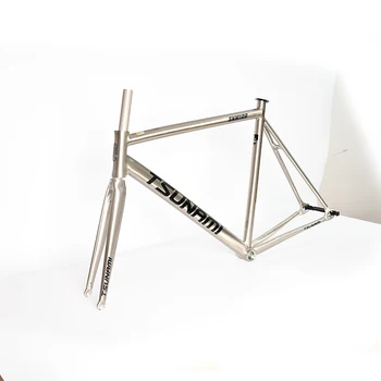 Factory Wholesale Custom OME Aluminium Alloy Track Bike Frame for Road Cruisers BMX Kids' Bikes