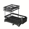 Black with 3-cup holder