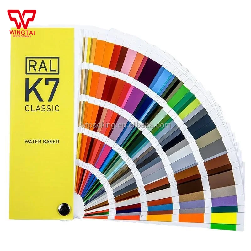 New Edition Germany RAL K7 CLASSIC 216 Colors Card