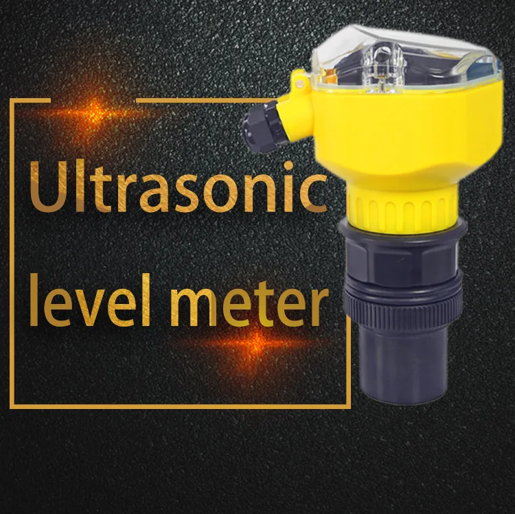 Hephis 4-20ma Liquid Level Transmitters Ultrasonic Water Level Meter ...