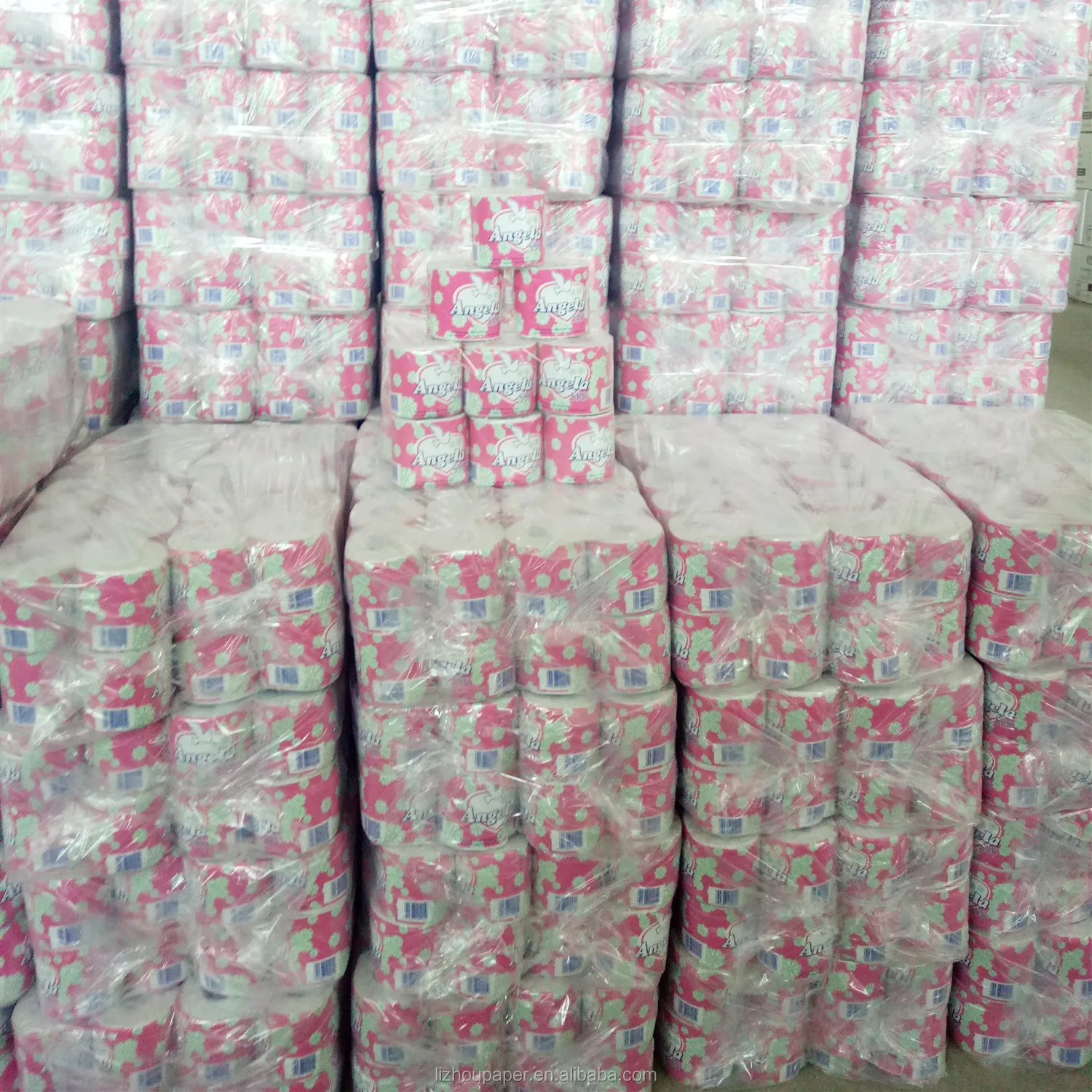 China Made Eco-Friendly Biodegradable Soft White Toilet Paper for Certified Bathroom Use