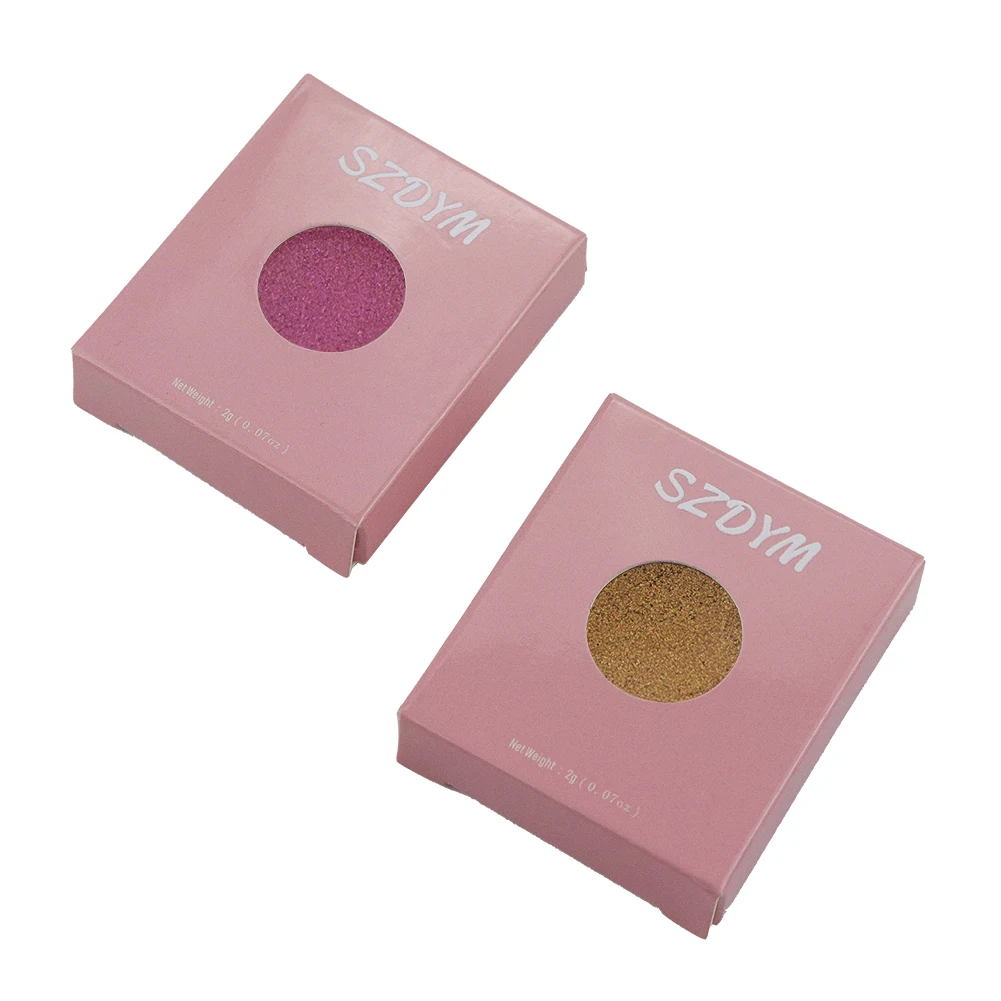 SZDYM Single Duochrome Chameleon Color Press Powder Eye Shadow Mica Powder