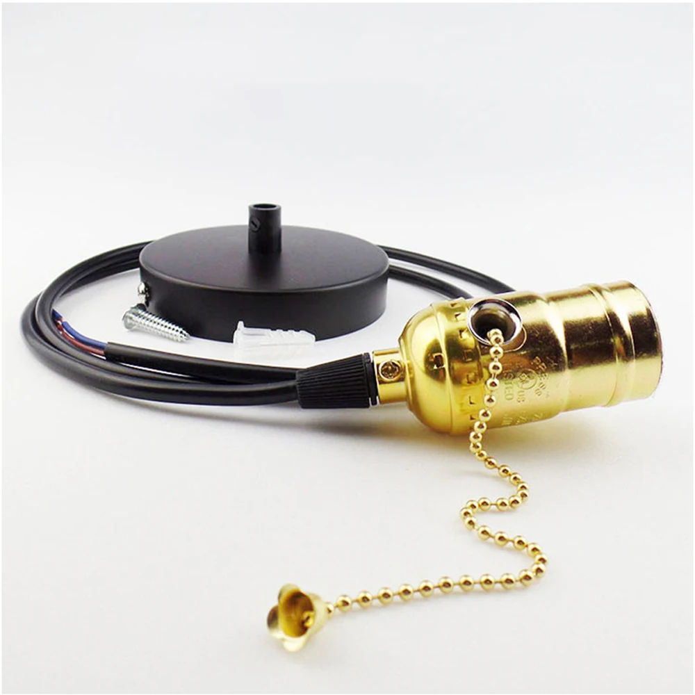Portalu00e1mparas Tipo Edison De Tilo Retro, Enchufe De Luc