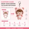 Llavero de peluche personalizado