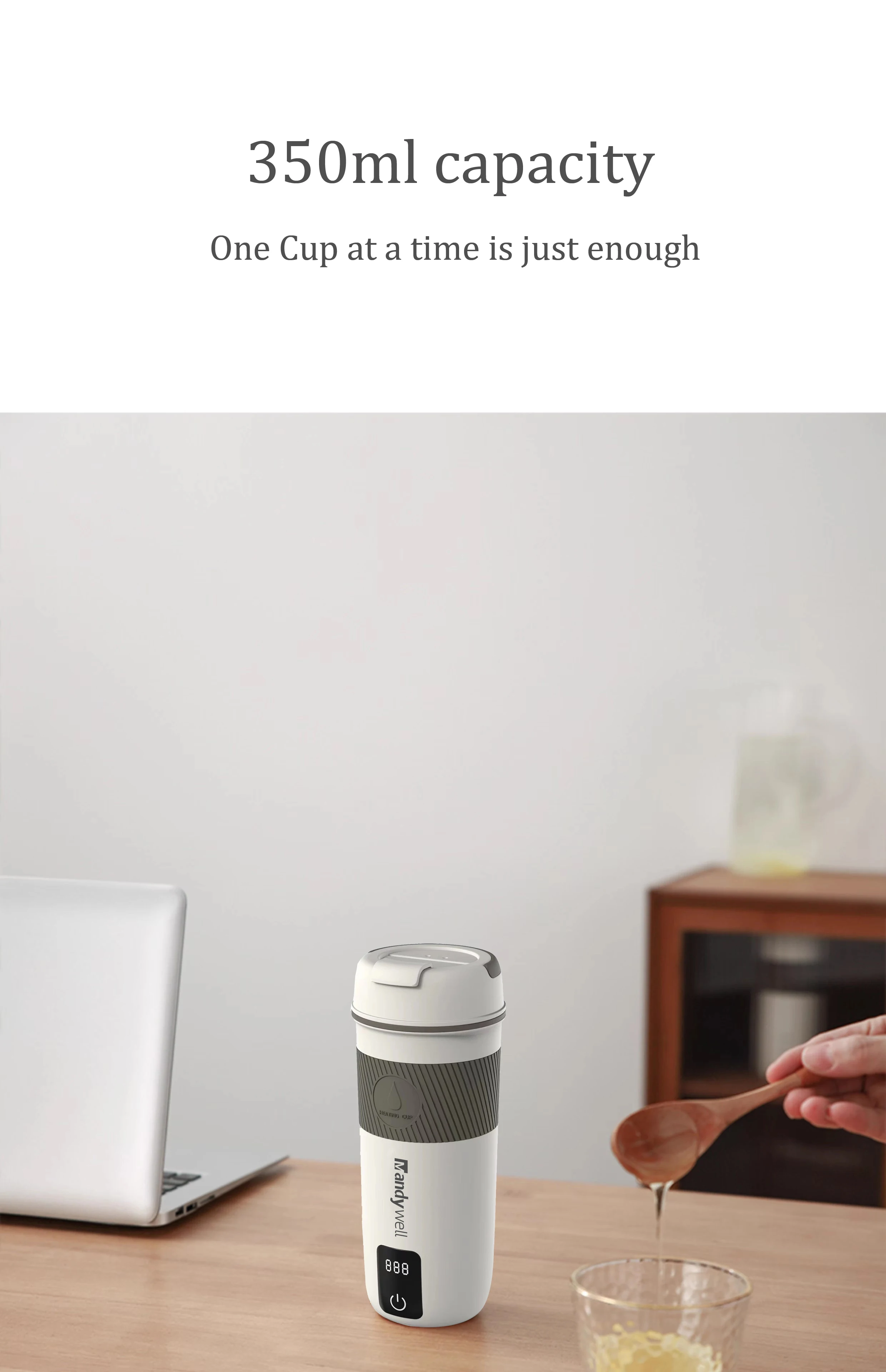 350ml Small And Portable Water Boiler Tea And Coffee Travel Electric