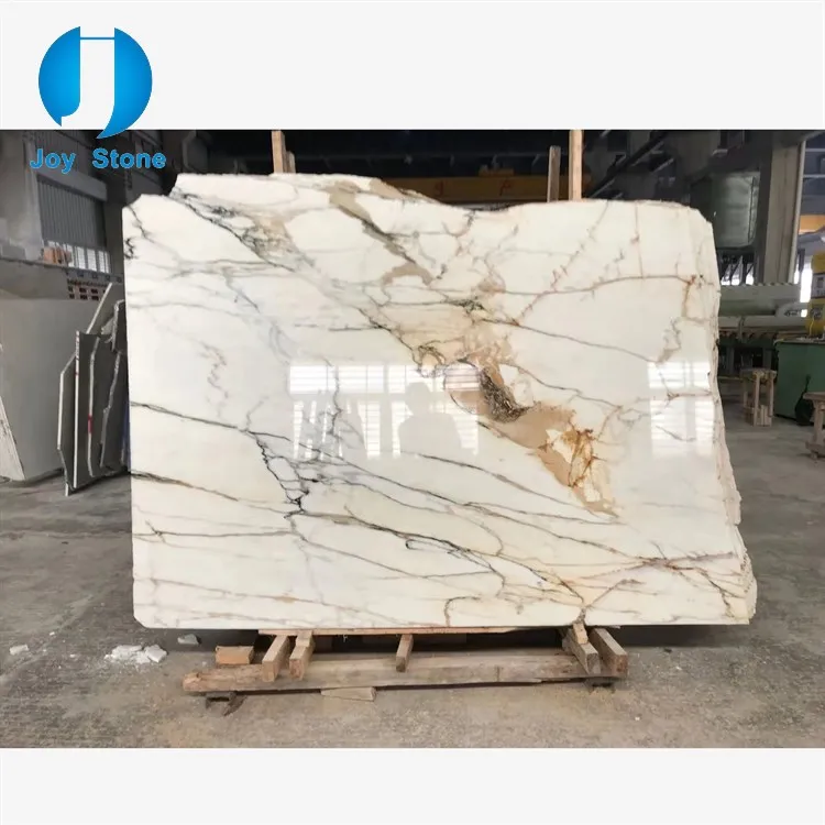 China Manufacturer Italy Import Calacatta Gold Marble Price